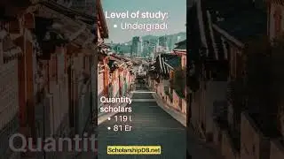 Global Korea Scholarship GKS 2023 undergraduate 