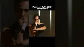 #Mahmood - TUTA GOLD Live (Seconda serata) #Sanremo2024