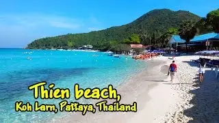 Thien beach on Koh Larn (Pattaya) / Пляж Тиен на Ко Лан, Паттайя (HD)