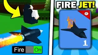 *NEW* FIRE JET TURBINE!! (how to get) | Build a boat for treasure ROBLOX