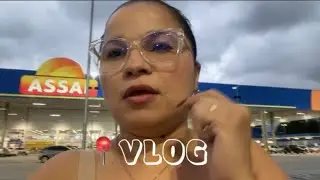 VLOG//Dois dias comigo.Fui no ASSAI perto do meu trabalho/ Comprinhas/ CLT.