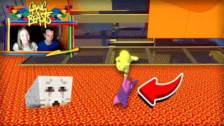 НЕ ОТПУСКАЙ свою ДЕВУШКУ что бы ВЫЖИТЬ в Gang Beasts! играем в ганг бестс (УГАР В ГАНГ БИСТ)