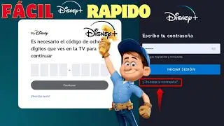 como INICIAR SESION en disney plus + TV 2024 ✅🩵