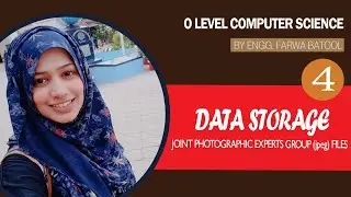 Data Storage - Joint Photographic Experts Group (jpeg) Files