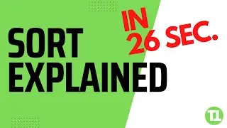 Sort Explained in 26 Seconds Google Sheets Excel 🤯 #googlesheetstips #exceltips #googlesheets