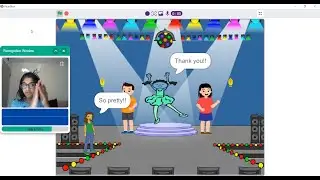 Ballerina responds to Claps and Whistles-A Machine Learning Project on PictoBlox | Scratch| Tutorial