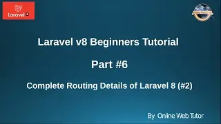 Learn Laravel 8 Beginners Tutorial #6 - Routing in Laravel 8 #2