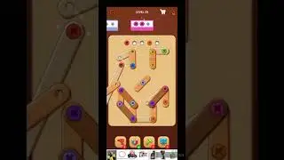 Color wood screw level 26