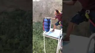 Bunjee jumping || using drum heavy || 🤣🤣☺️😅