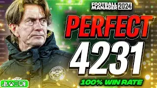The 4231 FM24 Tactic That Won 100% Of Its Games.. | Best FM24 Tactics!