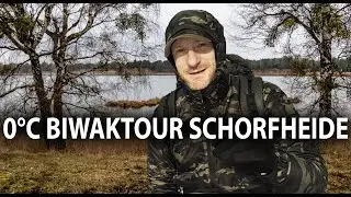 0°C Biwaktour | Wolfsspuren & Einsamkeit im Wildnisgebiet Schorfheide | Autarke Wildnis-Wanderung