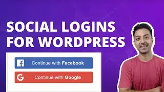 How to add Social Login in WordPress site