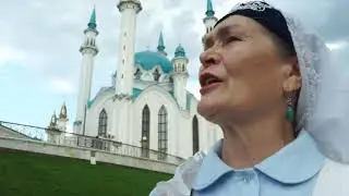 Татарстанның атказанган артисткасы Әлфия Хәсәнова Георгий Ибушевның «Телең бетсә» шигырен укый.