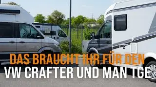 Das solltet ihr nachrüsten😱Wohnmobil mit VW Crafter und MAN TGE ➡️California & Knaus VAN TI Caratec