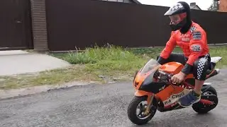Adventure by Lev and Gleb - Funny storie Baby biker