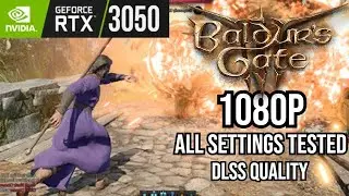 Baldur's Gate 3 | RTX 3050 (All Settings Tested DLSS Quality) | MSI GF63 Thin Laptop (RAM Upgraded)