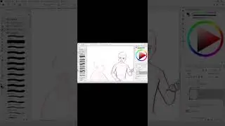 Iniciando um novo projeto de ilustração editorial.