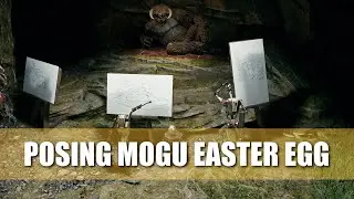Star Wars Jedi Survivor Posing Wampa Easter Egg (Mogu, Actually)