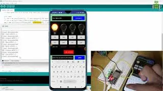 ESP32 WiFi Controlled Home Automation and An Android