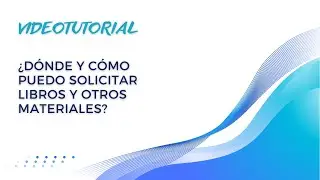 ¿Dónde y cómo puedo solicitar libros y otros materiales de la Biblioteca?