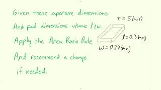 Problem: Using the Area Ratio