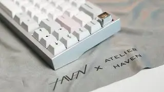 HAVEN65 Build (Klein Blue Switches, GMK Muted Retro Keycaps)