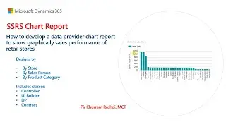 How to develop Data Provider SSRS Bar Charts Report in Dynamics 365 Finance