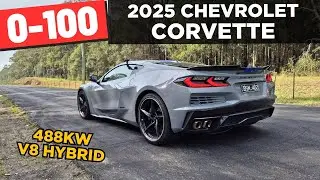 2025 Chevrolet Corvette E-Ray review: 0-100 & POV test drive