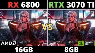 Twice as much vram, but the same price! RX 6800 VS RTX 3070 TI - 1080 1440p