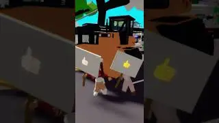 Бульдозер то что надо!👍🏻🤣 #игра #роблокс #roblox #прикол #прикольчик #брукхейвен #брукхевен