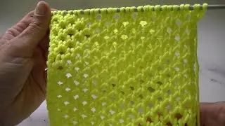 ПОПУЛЯРНАЯ   СЕТКА  КАК У  КУЧИНЕЛЛИ! ВЯЖЕМ ПО КРУГУ И ПОВОРОТНЫМИ РЯДАМИ.