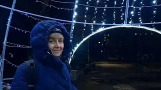 С наступающим🎄❄️Наша маленькая прогулка в центр. Славянск