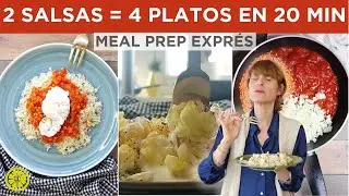4 Healthy Express Meals | With 2 Nutritious and Delicious Sauces