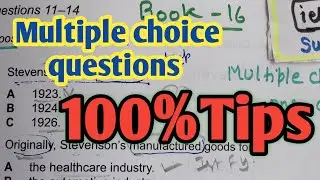 IELTS LISTENING PRACTICE | Multiple Choice Questions  listening tips