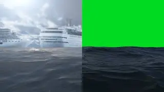 Free Ocean Sea Lake Green Screen Background effect (Royalty Free)