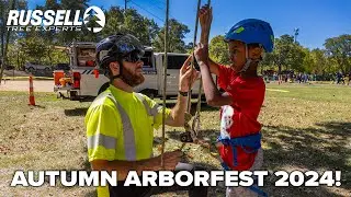 Kid's Climb at Autumn Arborfest 2024!