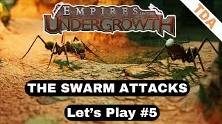 Fire ants swarm our leafcutters! | Empires of the Undergrowth