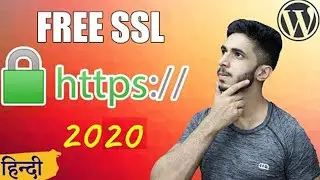 How To Get Free SSL For Website in 2020 (Hindi) 😍|| Free SSL Certificate