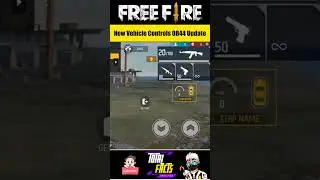 One Handed & Two Handed Mode New Vehicle Controls 🚘 Free Fire OB44 Update