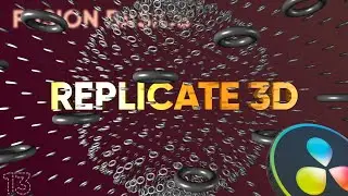 Fusion Basics Tutorial 13 - Replicate 3D Node