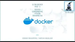Docker Container as Python Interpreter | Docker Tutorial for Beginners Part-3 | Docker Crash Course