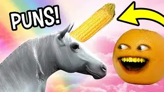Annoying Orange - Puns Puns Puns! (Supercut)