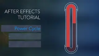 Futuristic HUD Element - Power Cycle.