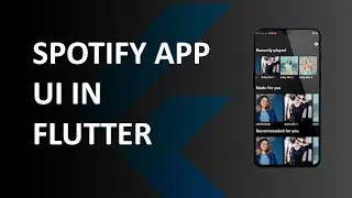 Spotify Clone App  | Flutter UI SERIES EP1 | Flutter Tutorial