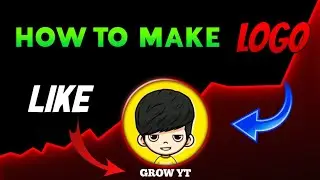 GROW YT ki tarah LOGO kaise banaye | How to make LOGO for YOUTUBE channel 