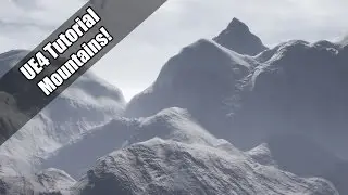 UE4 - Tutorial - Landscape Tool Mountains! (Request)