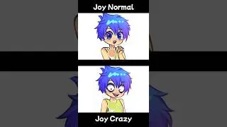 Color theory - Joy normal vs Joy crazy 