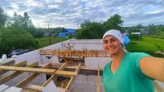 Армопояс весь залит) Взялись за Фронтоны.