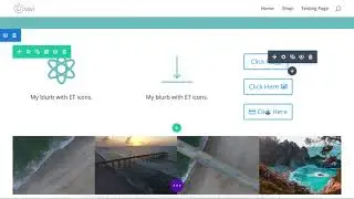 Divi Upload Icons Plugin Demo