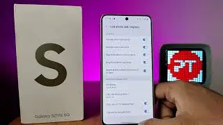 How to enable Vibrate When Call answered and Call ends in Samsung Galaxy S21 FE 5G